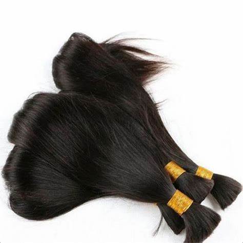 Virgin real Brazilian human hair - origin Amazonian Brazil - Straight - 1 kg