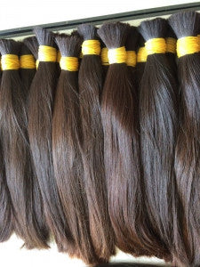 Virgin real Brazilian human hair - origin Amazonian Brazil - Straight - 1 kg