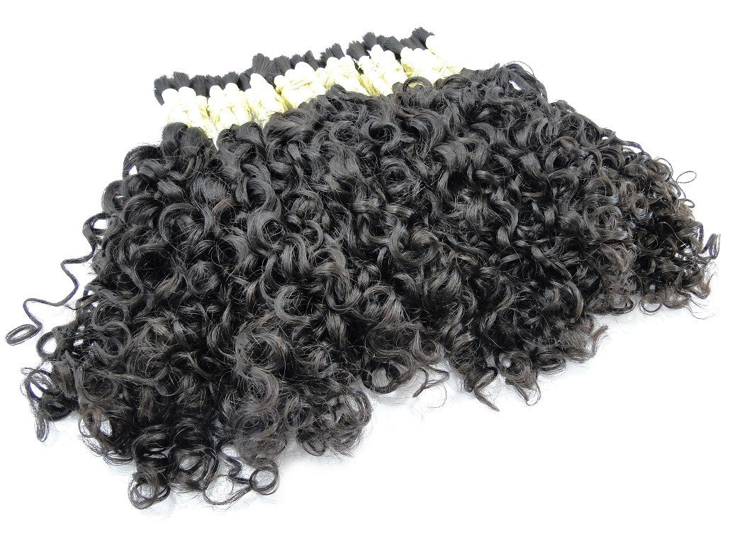 Virgin real Brazilian human hair - origin Rio de janeiro - Natural Curly - 1 kg