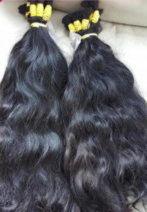 Virgin human hair - Real Brazilian hair - Natural Wavy - 1 kg