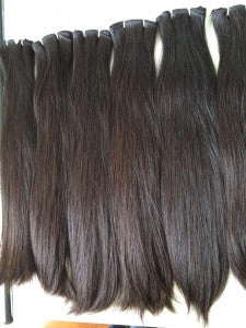 Wetf Brazilian real human hair - Amazonian origin from Brazil - Straight - 1 kg