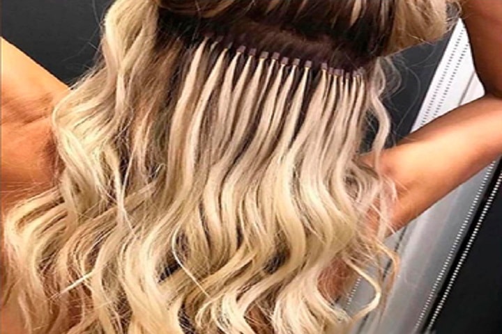 Micro ring I-Tip hair extensions - Service + hair included