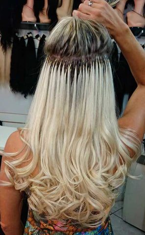 keratin hair extensions - Service + pre-bonded hair included