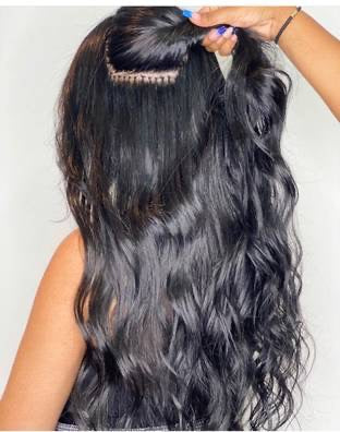 Micro capsule keratin extensions Service + hair included