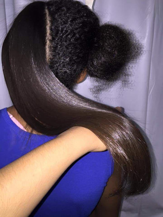 Brazilian straightening treatment - Flawless straightening; silky, tamed hair.