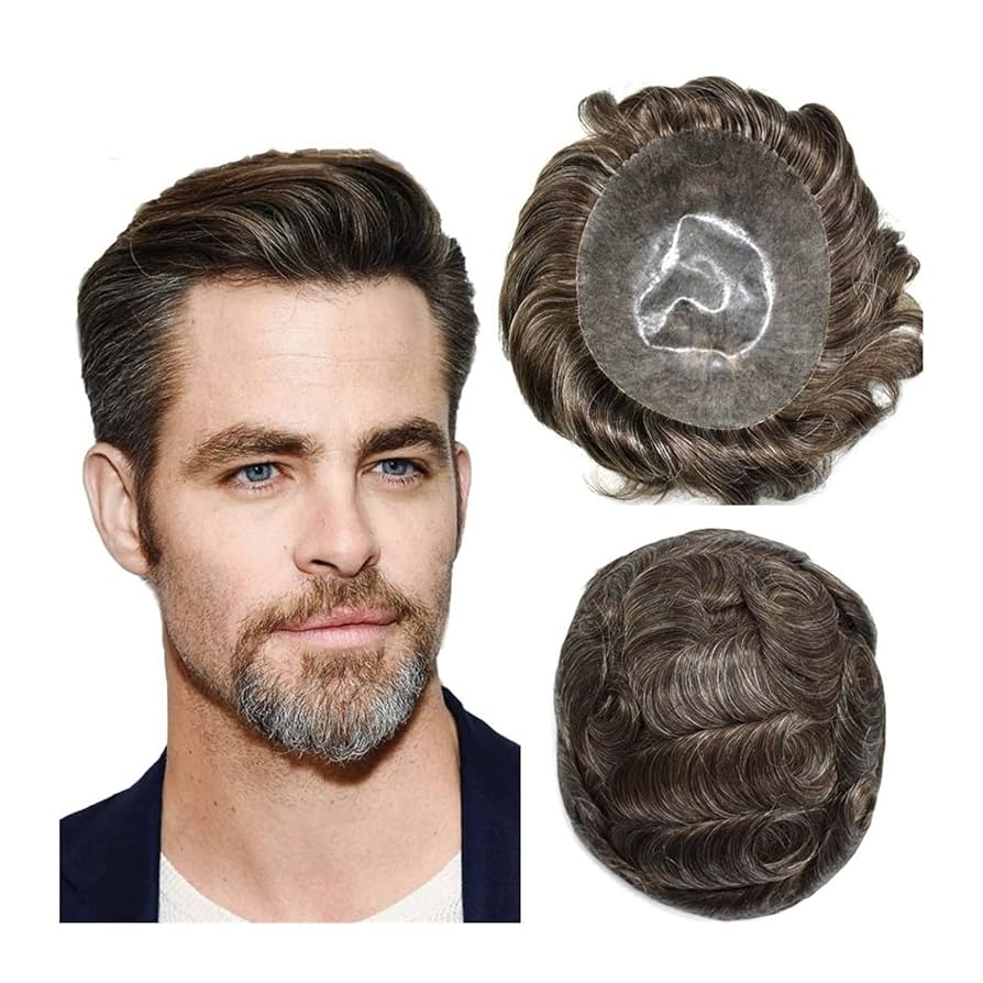 Caucasian Hair prothesis or hair pieces - self making
