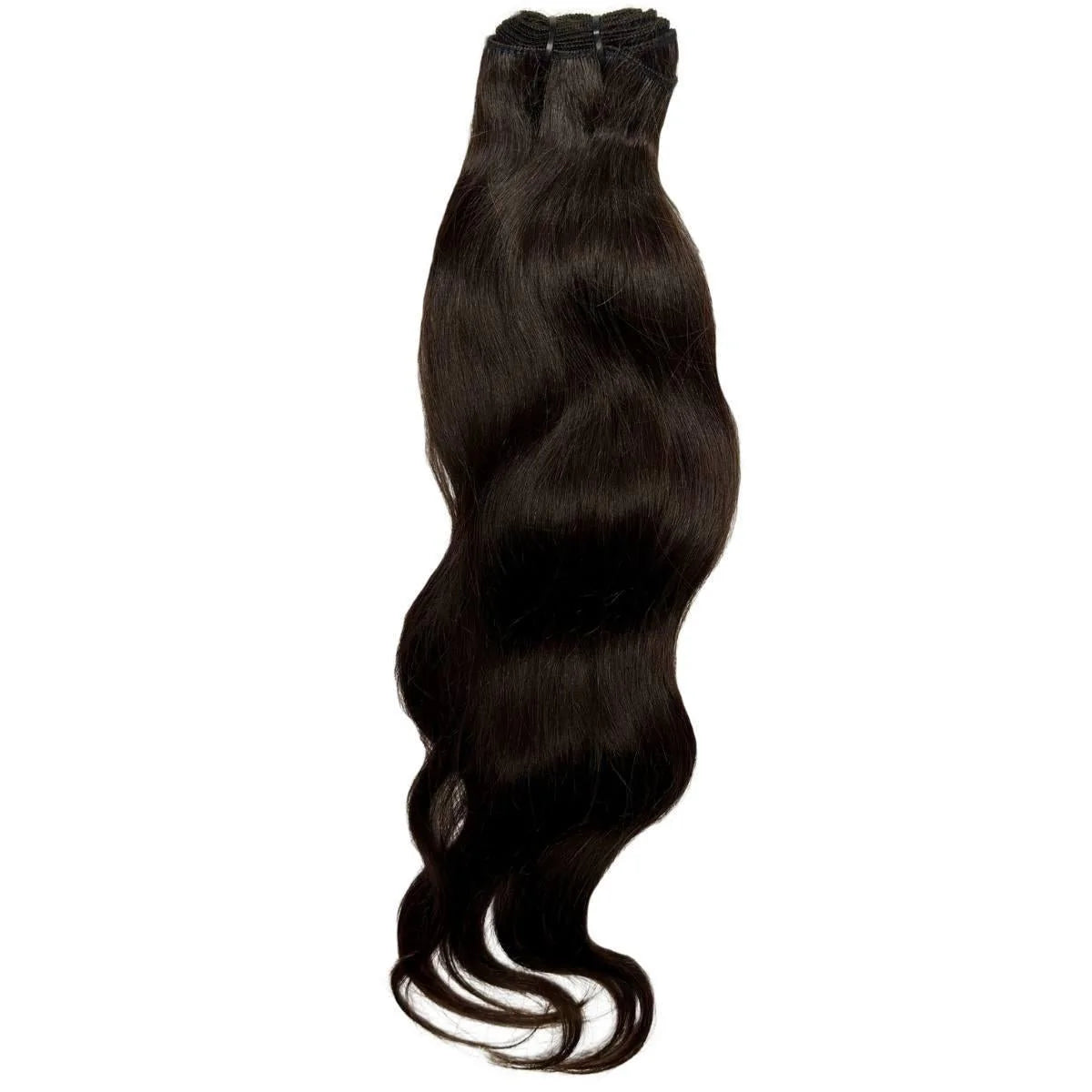 Weft (weave) real Brazilian human hair raw - Sao Paulo Origin - Natural wavy - 100 g