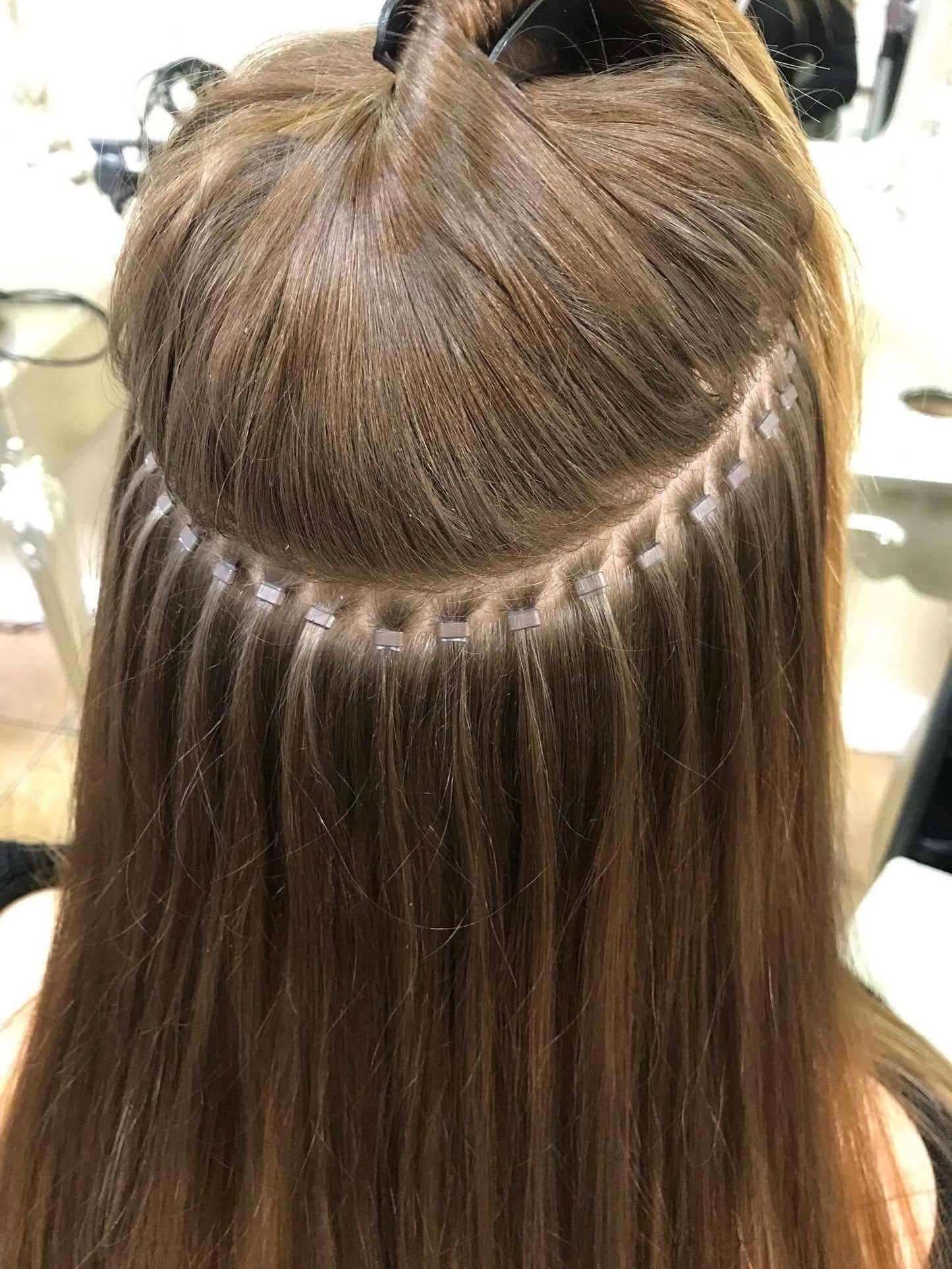 Micro ring hair weaving (Hair extension not included)