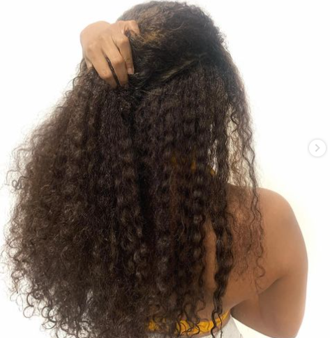 Braidless Brazilian knot weaving weft