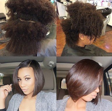 Hair relaxing  / hair softening or texture release