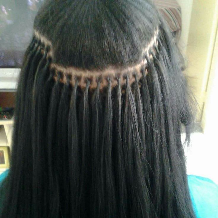 Brazilian knot technic strand by strand - service +hair included