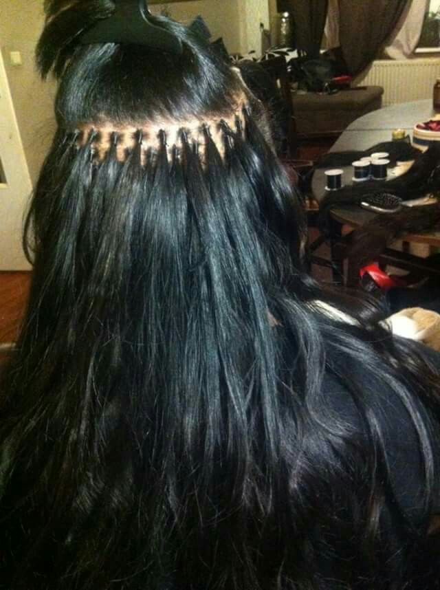 Brazilian knot technic strand by strand - service +hair included