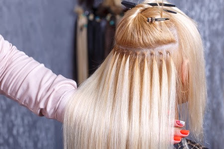 Brazilian knot technic strand by strand - service +hair included