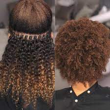 Brazilian knot technic strand by strand - service +hair included