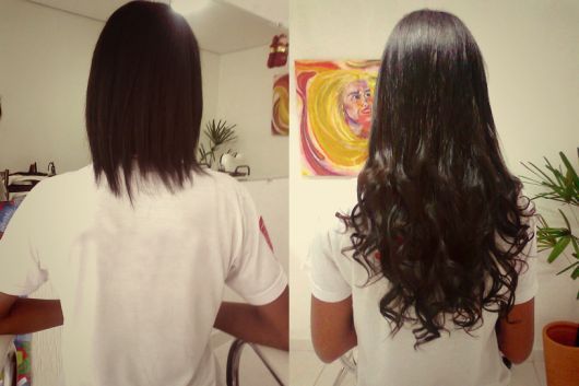 Brazilian knot technic strand by strand - service +hair included