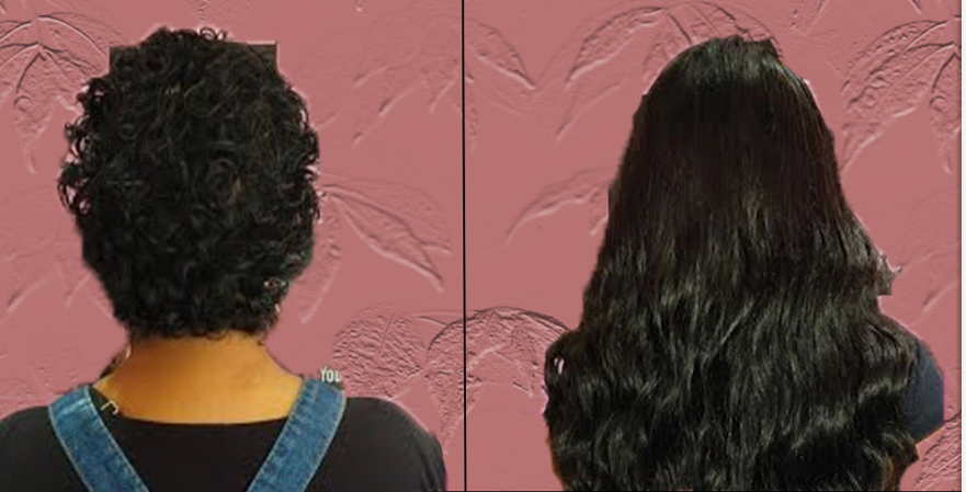 Brazilian knot technic strand by strand - service +hair included