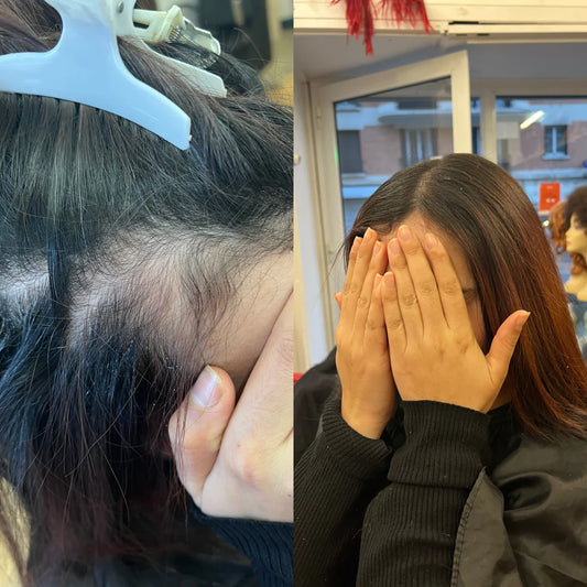 UV-light hair extensions (Service + hair included)