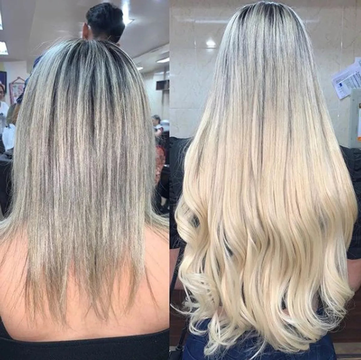 keratin hair extensions - Service + pre-bonded hair included
