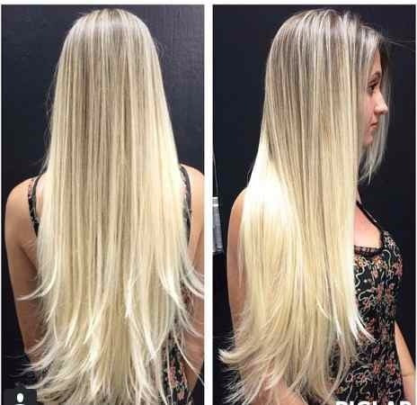 keratin hair extensions - Service + pre-bonded hair included