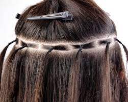 Braidless Brazilian knot weaving weft